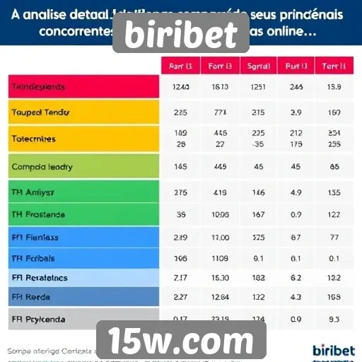 Performance de biribet em comparação com concorrentes